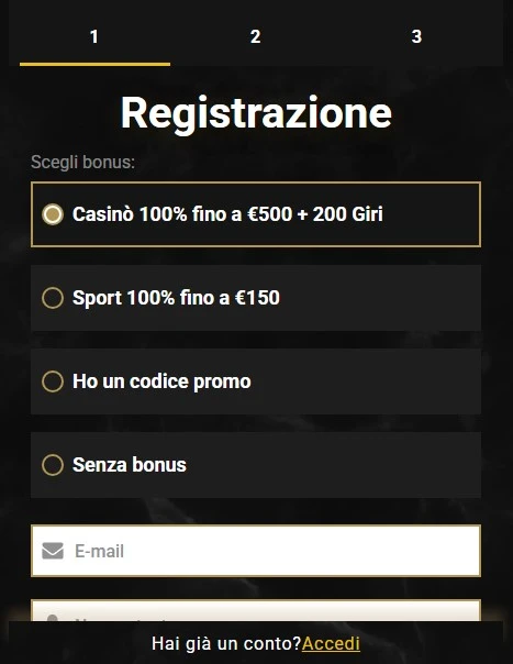 casinoly casino registrazione